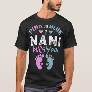 Camiseta Nani rosa o azul te ama abuela por el papel de abu