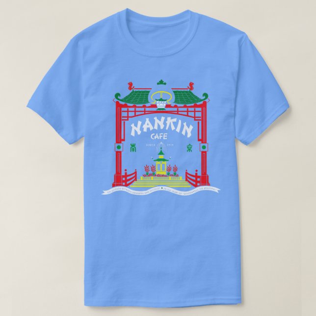 Camiseta Nankin Cafe Minneapolis (Diseño del anverso)