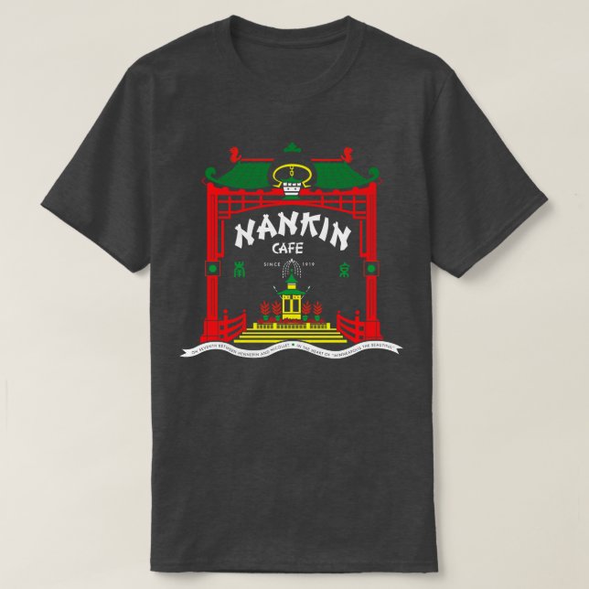 Camiseta Nankin Cafe Minneapolis (Diseño del anverso)