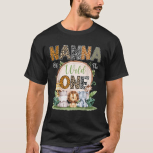 Camiseta Nanna De La Salvaje Safari Woodla De Primer Cumple