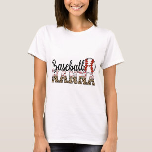 Camiseta Nanna Women Ballpark Nanna Baseball Mom Madres Da