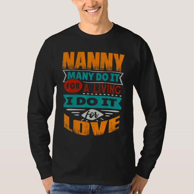 Camiseta Nanny Cita Soy Ecocardiógrafo Por Amor (Anverso)