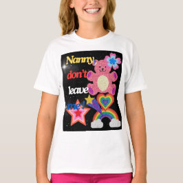 Camiseta Nanny, ¡no me dejes!