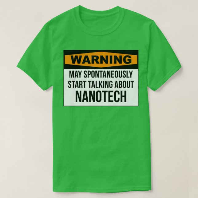 Camiseta Nanotecnología (Diseño del anverso)