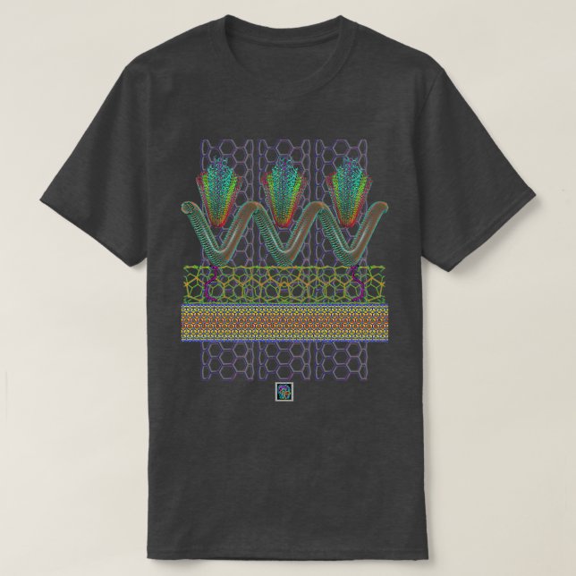 Camiseta Nanotubos de carbono (Diseño del anverso)