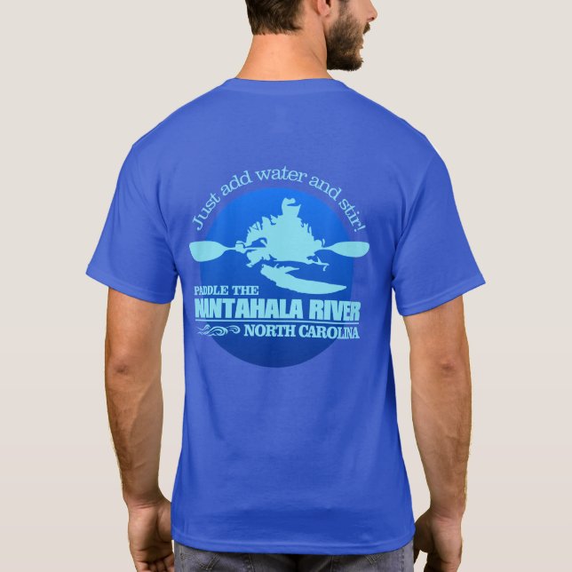 Camiseta Nantahala (Azul) (Reverso)