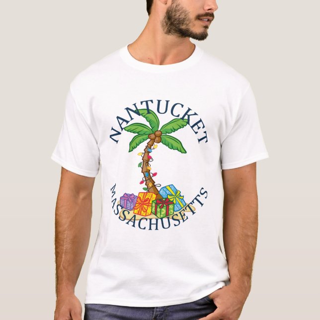Camiseta Nantucket de Verano-Massachusetts (Anverso)
