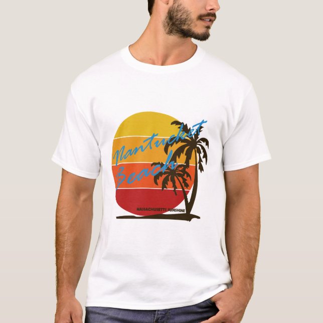 Camiseta Nantucket de Verano-Massachusetts (Anverso)