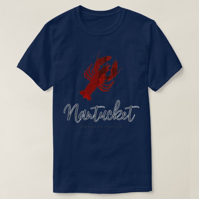 Camiseta Nantucket Lobster (Diseño del anverso)