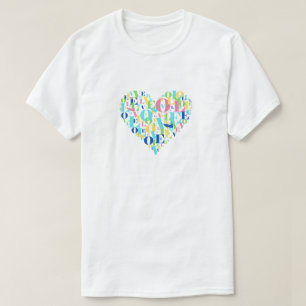 Camiseta Nantucket Love™ Heart T Shirt, colorido Nantucket