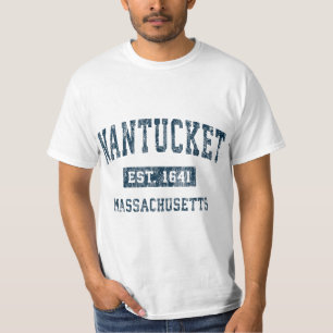 Camiseta Nantucket Massachusetts MAMÁES Vintage Sports Desi