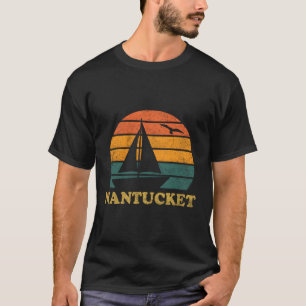 Camiseta Nantucket Sailboat Massachusetts