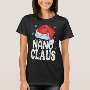 Camiseta Nanu Claus Xmas Familiares con Navidades de la abu