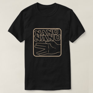 Camiseta Nanu Nanu Gráfico de la cultura popular retro de l