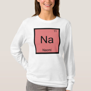 Camiseta Naomi Nombre Química Elemento Tabla Periódica