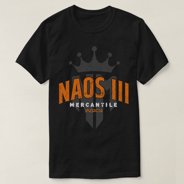 Camiseta NAOS III Mercantil (Diseño del anverso)