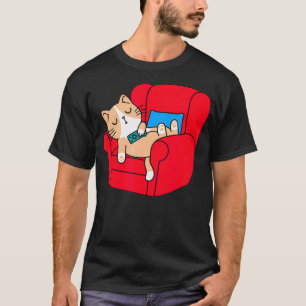 Camiseta Nap Cat Lazy Cat Cute Cat Nap Periódicamente Sleep