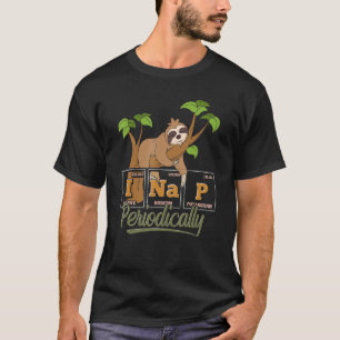 Camiseta Nap Periódicamente Dormido Animal Napping Pj Cute