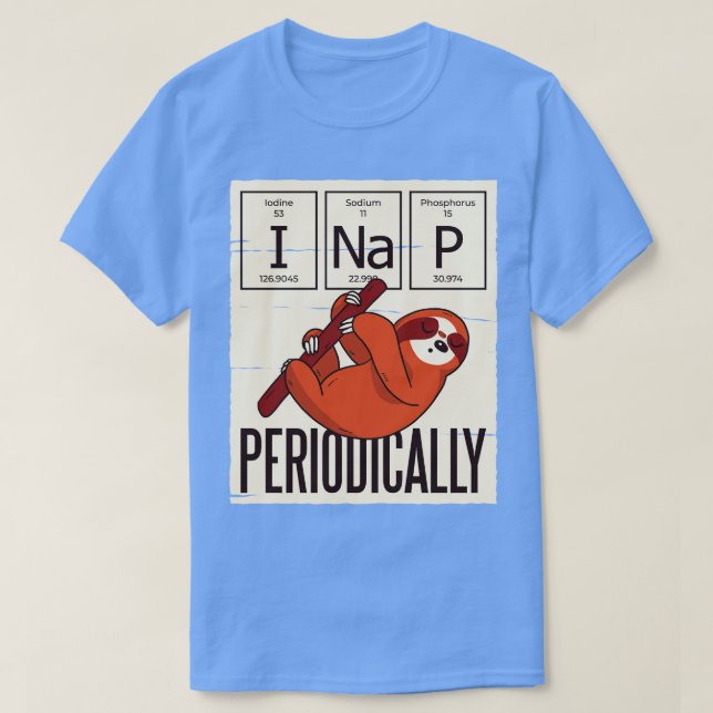 Camiseta Nap Periódicamente Tragaperras (Diseño del anverso)