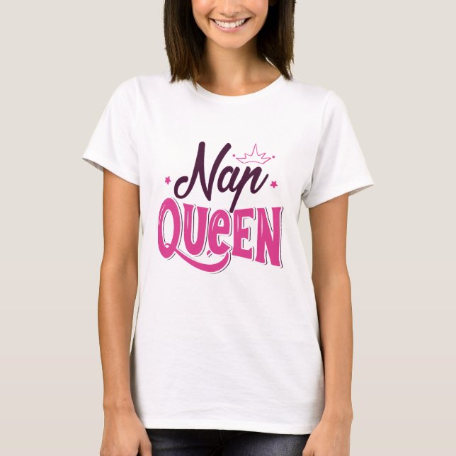 Camiseta Nap Queen (Anverso)