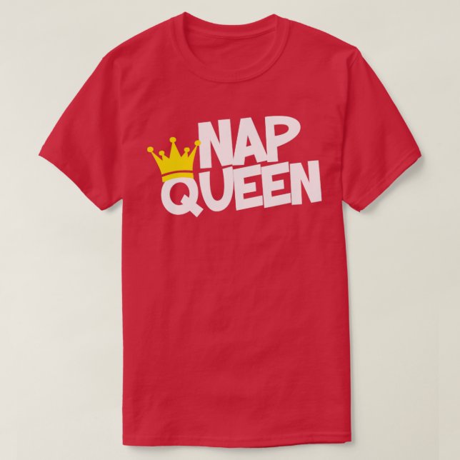 Camiseta Nap Queen (Diseño del anverso)