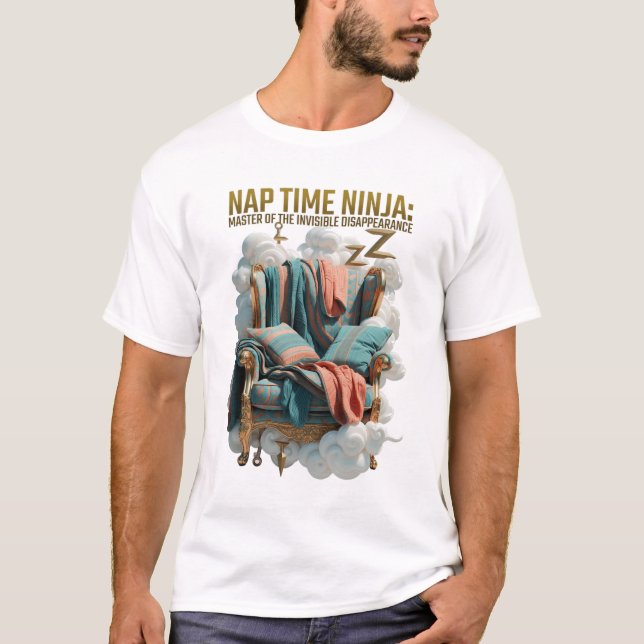 Camiseta Nap Time Ninja T Shirt (Anverso)