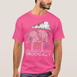 Camiseta Napa animal durmiente periódicamente Pajama Nappin