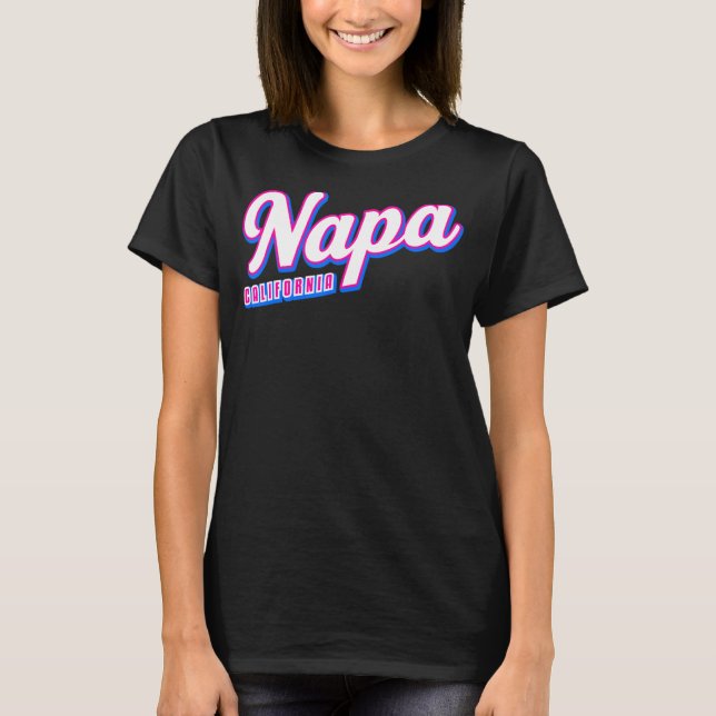 Camiseta Napa CA (Anverso)