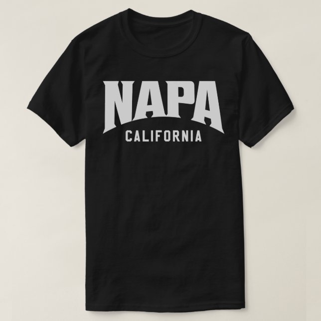 Camiseta Napa California (Diseño del anverso)