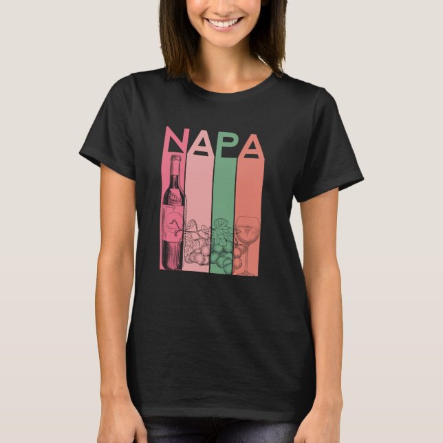 Camiseta Napa California Wine Country Tasting Valley Love R (Anverso)