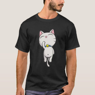 Camiseta Napa de gato blanco