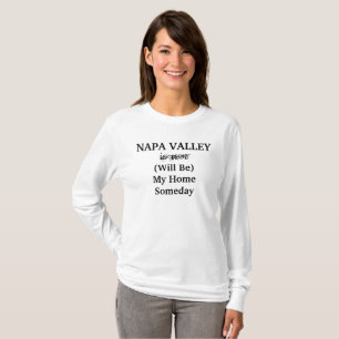 Camiseta NAPA VALLEY California Hogar Algún Día Viaje