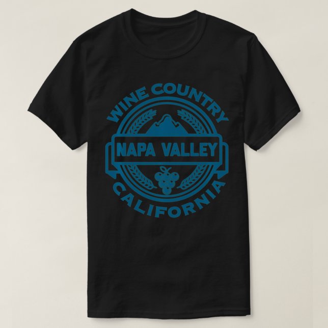 Camiseta Napa Valley Wine Country California Travel Souveni (Diseño del anverso)