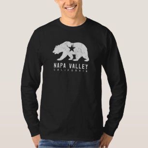 Camiseta Napa Winery California Wine Flag