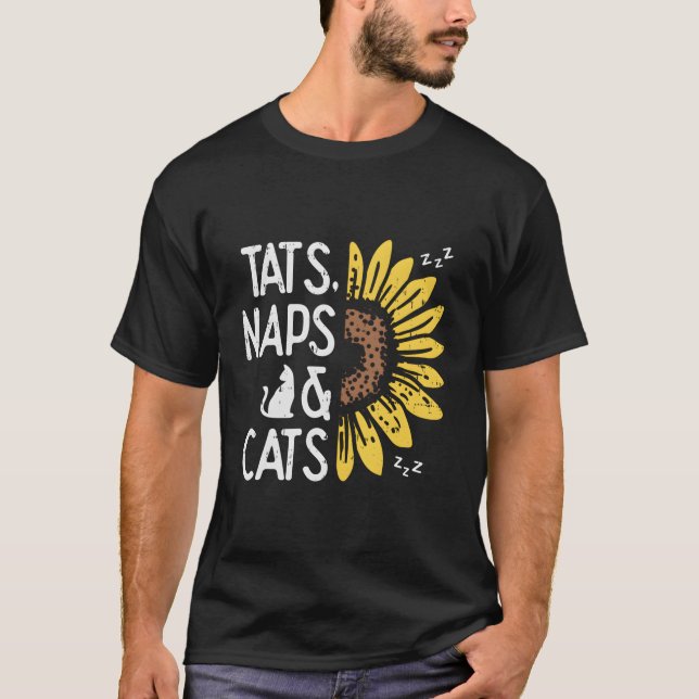 Camiseta Napas De Tats Y Gatos Dueño Del Mascota Del Giraso (Anverso)