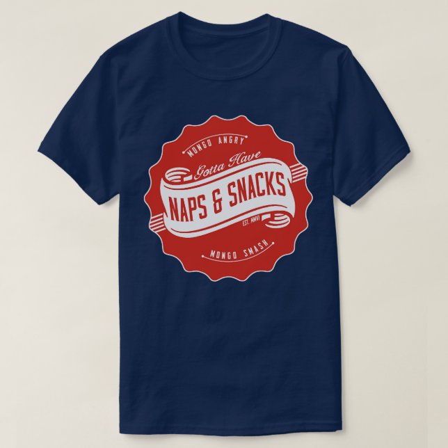 Camiseta Napas y aperitivos (Diseño del anverso)