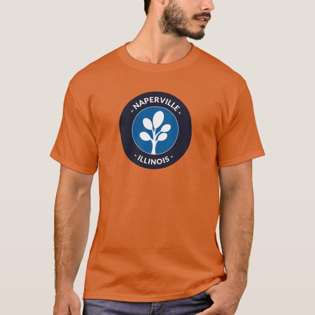 Camiseta Naperville Illinois (Anverso)