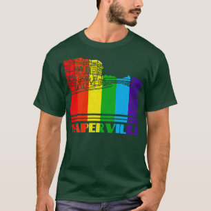 Camiseta Naperville Orgullo Naperville LGBT Regalo Súper LG