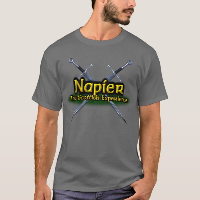 Camiseta Napier The Scottish Experience Clan (Anverso)