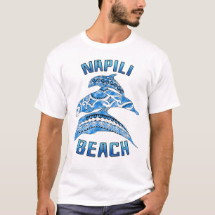 Camiseta Napili Beach Hawaii Vacaciones para delfines triba