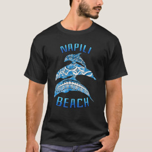 Camiseta Napili Beach Hawaii Vacaciones para delfines triba