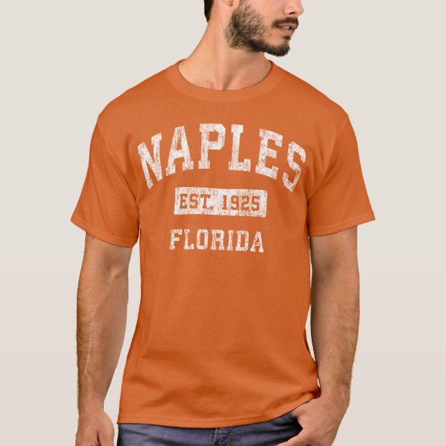 Camiseta Naples Florida Fl Established Sports gift (Anverso)