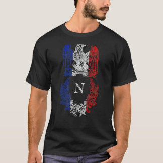Camiseta Napoleón Bonaparte Eagle Bandera Francesa Napoleon