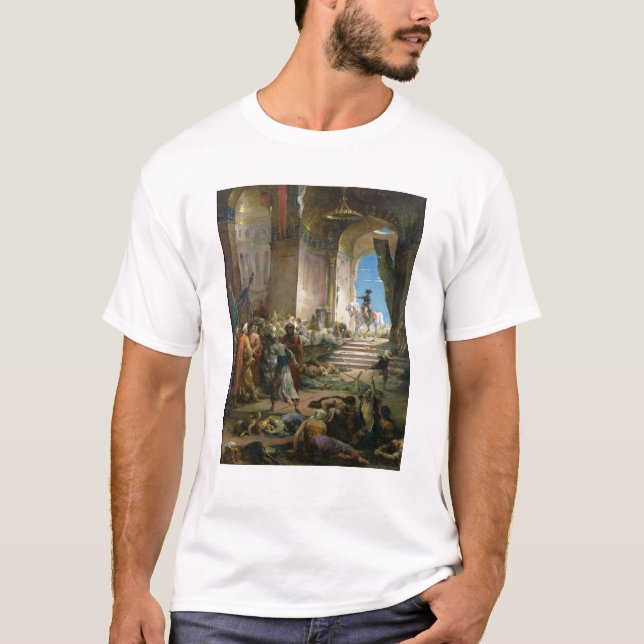 Camiseta Napoleon Bonaparte en la mezquita magnífica en El (Anverso)