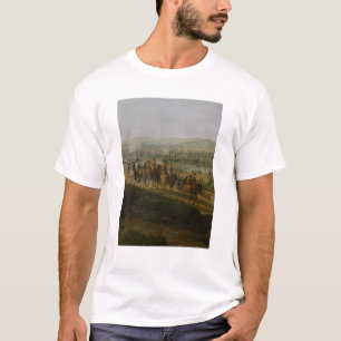 Camiseta Napoleon Bonaparte que visita el campo en