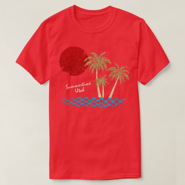 Camiseta Napoleón Dinamita Summertime Utah 1 (Diseño del anverso)
