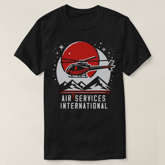 Camiseta Napoleon Dynamite Air Services 1 (Diseño del anverso)