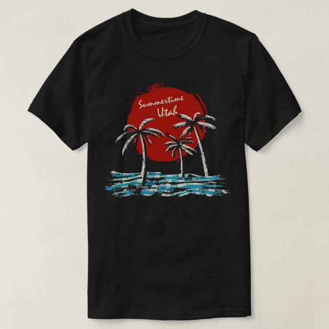 Camiseta Napoleon Dynamite Summertime Utah (Diseño del anverso)