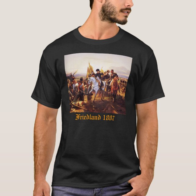 Camiseta Napoleon Friedland 1807 (Anverso)