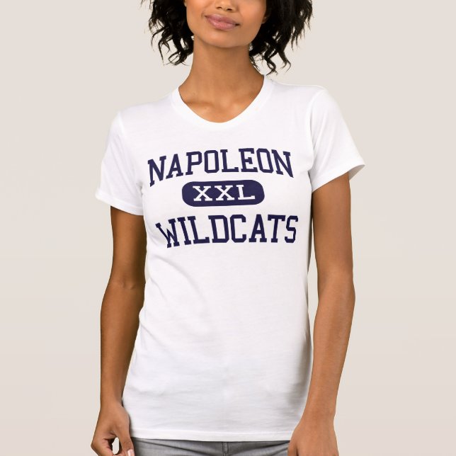 Camiseta Napoleon - gatos monteses - High School secundaria (Anverso)
